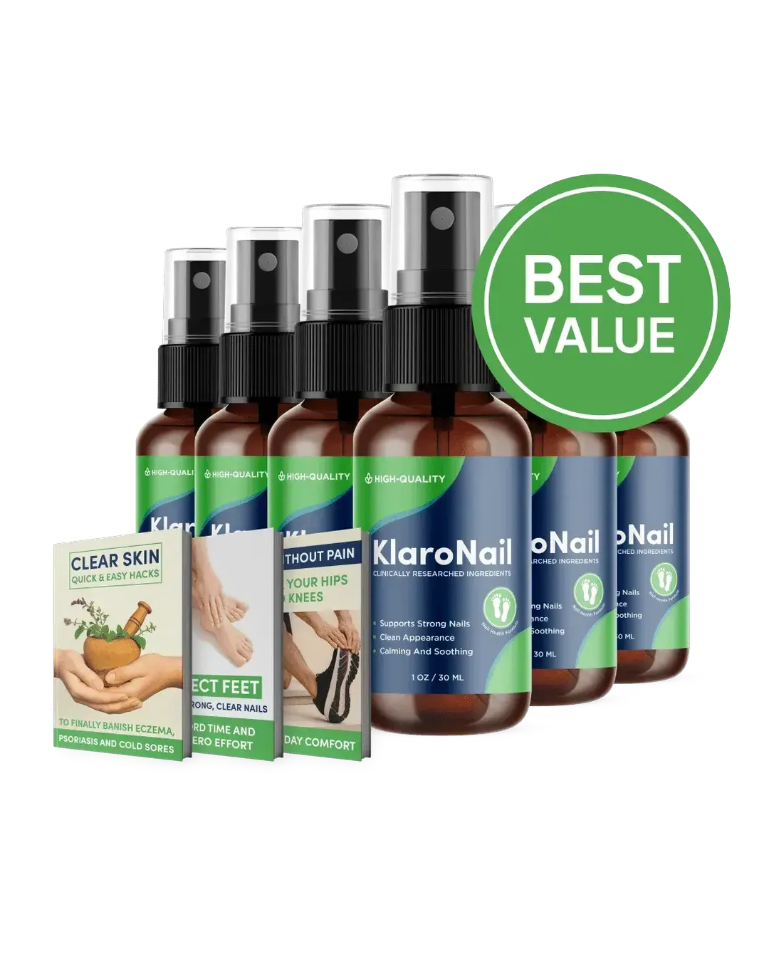 KlaroNail 6 bottle package - best value